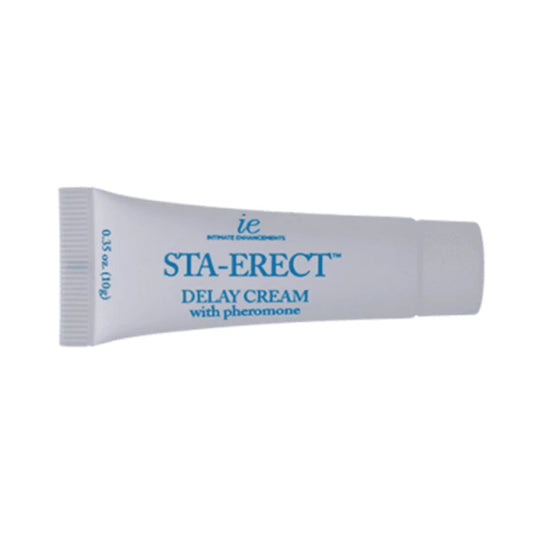 INTIMATE ENHACEMENTS - STA-ERECT - DELAY CREAM WITH PHEROMONE .35oz